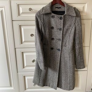 TeenFlo Herringbone Wool Coat